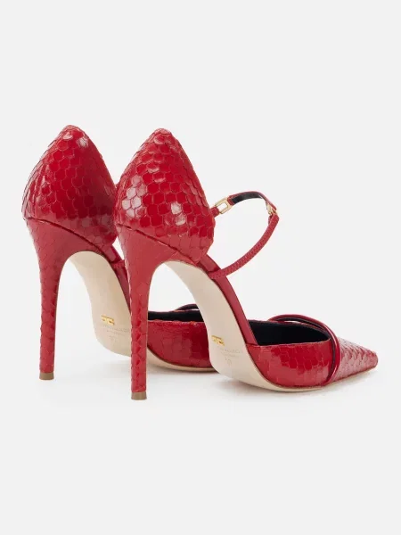 Полуботинки Elisabetta Franchi красные
