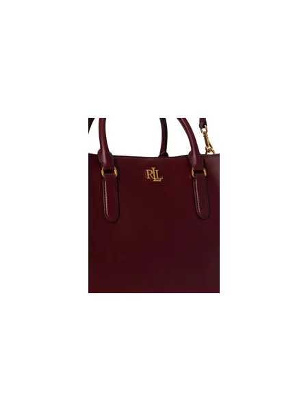 LAUREN RALPH LAUREN Ročna torba Bordo rdeča