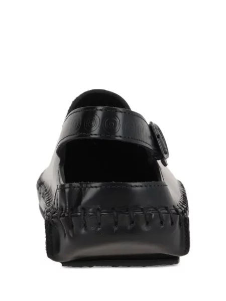 Papuci tip mules 10 Corso Como din piele negru