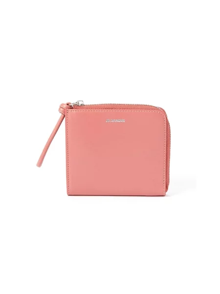 Torebka Jil Sander skórzana różowa
