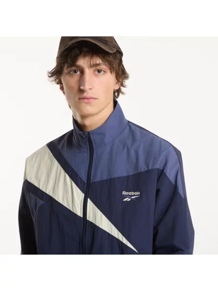 Bunda Reebok Vector Track Top Vector Navy/ Legacy Blue/ Linen S modrá
