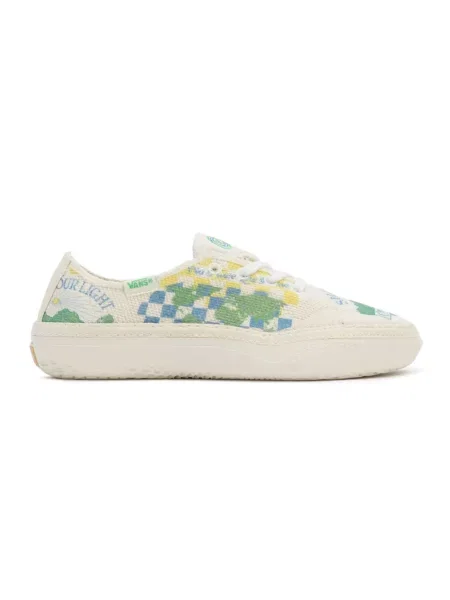 Vans Circle Vee Eco Theory Kobiety Buty sportowe Vans Size: 4 biały