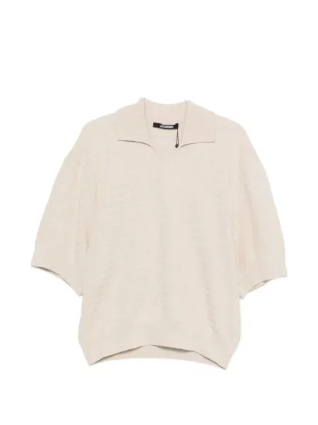 Tricou Jacquemus cu decolteu în V