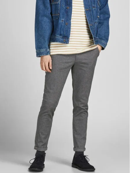 Jack&Jones Pantaloni chino Marco gri