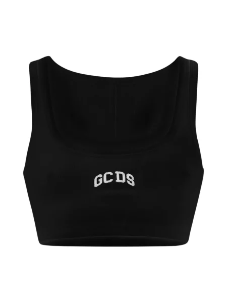 Top Gcds z logo o skróconej długości czarny