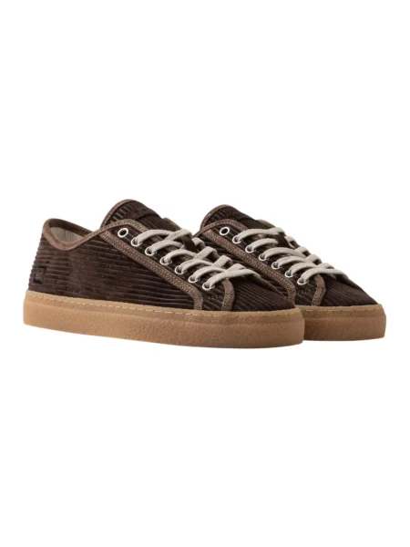 Sneakersy D.a.t.e. brązowe