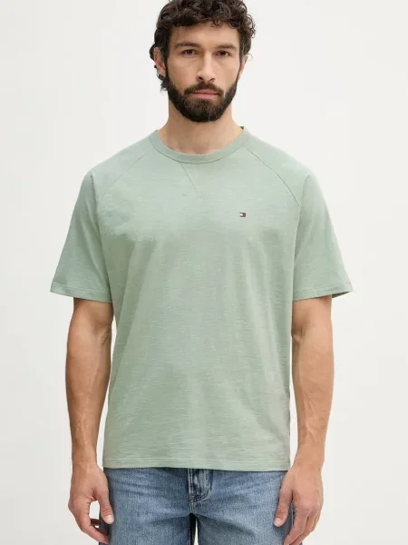 Tommy Hilfiger Koszulka Do Spania gruen miętowa
