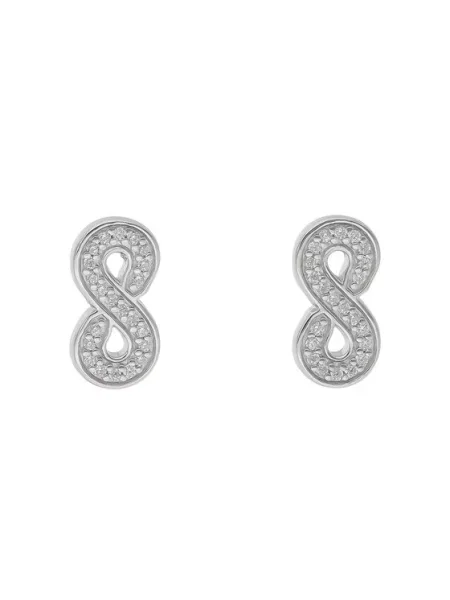 FOSSIL Uhani srebrna