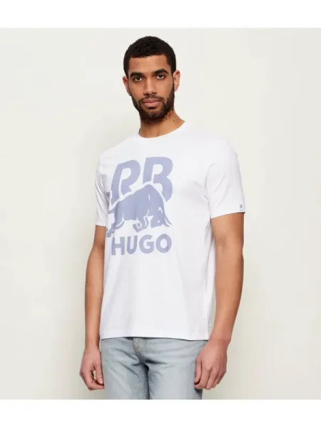 HUGO Tricou Dlix | Hugo X Racing Bulls alb