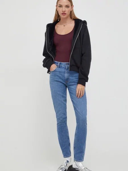 Kavbojke Abercrombie & Fitch modra