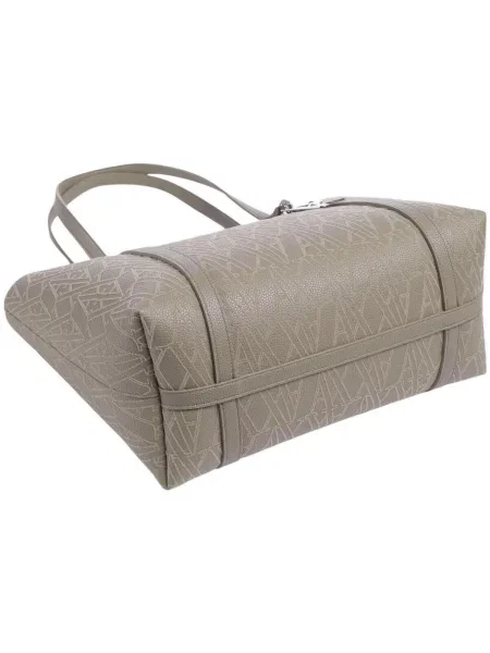 Geantă shopper Armani Exchange gri