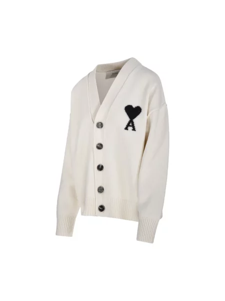 Sweter Ami Paris biały
