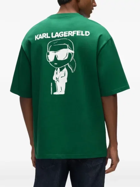 Tricou Karl Lagerfeld verde