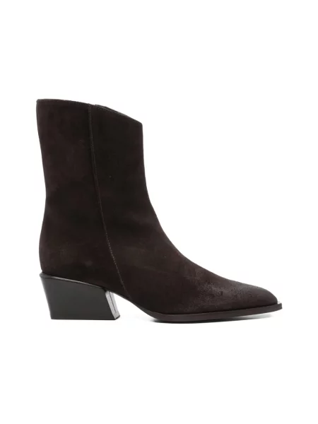 Buty do kostki Poeve brązowe