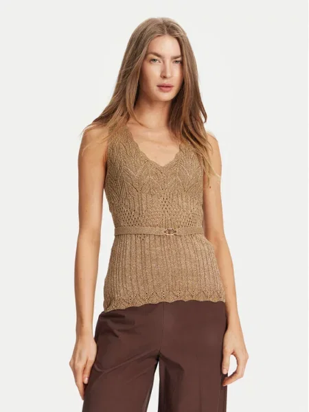 Top Twinset beżowy