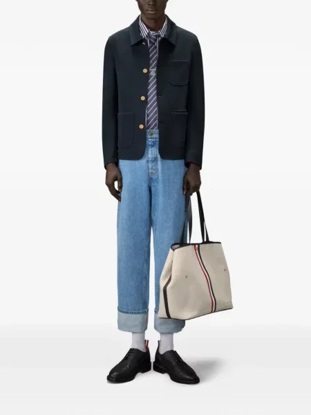 Cămașă Thom Browne albastru