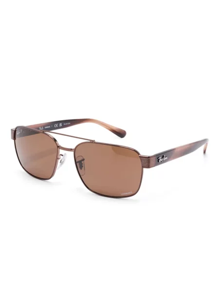 Ochelari de soare Ray-ban maro