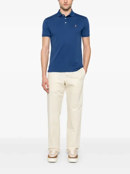 Polo Polo Ralph Lauren de in cu broderie verde