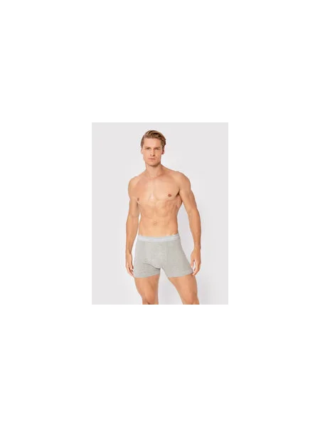 Calvin Klein Underwear Boxeralsók / melír / fehér szürke