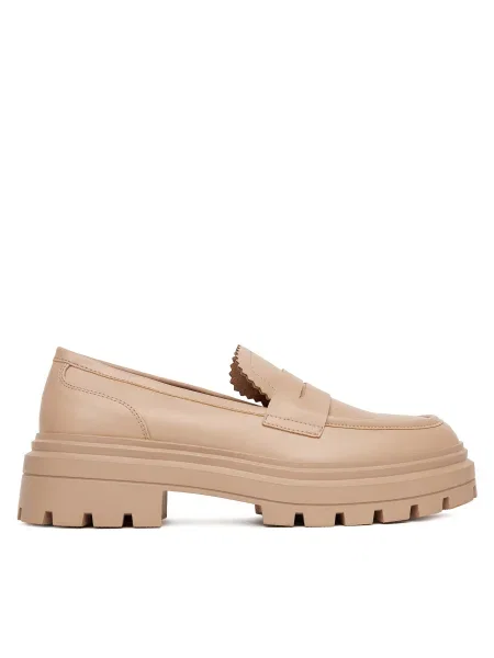 Pantofi loafer Deezee bej