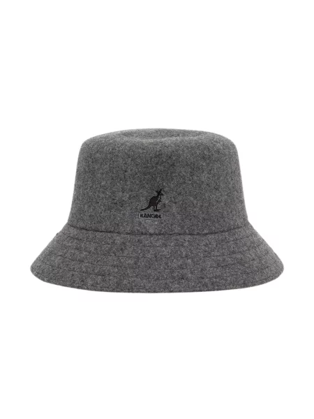 Czapka Kangol wełniana szara