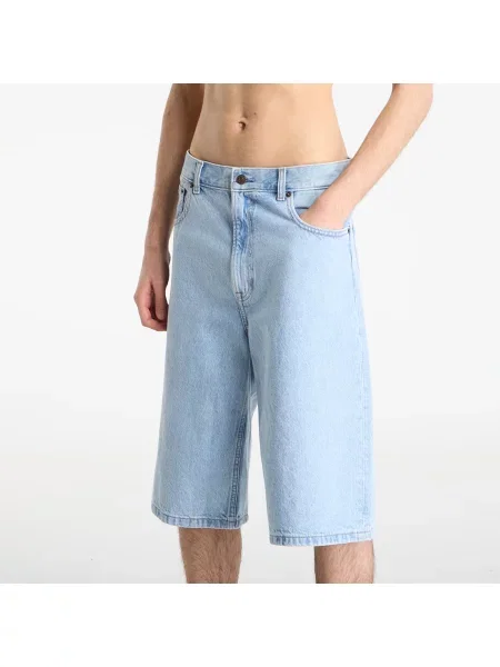 Къс дънки Calvin Klein синьо