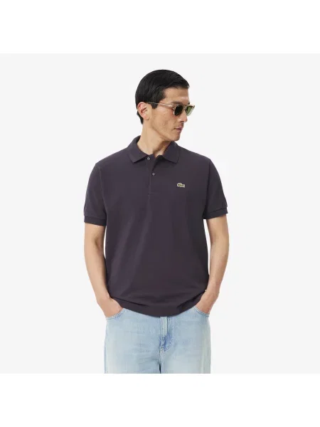 Lacoste Koszulka Polo Classic Fit fioletowy
