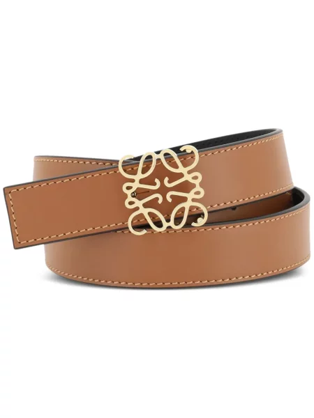 Kožni remen Loewe smeđa