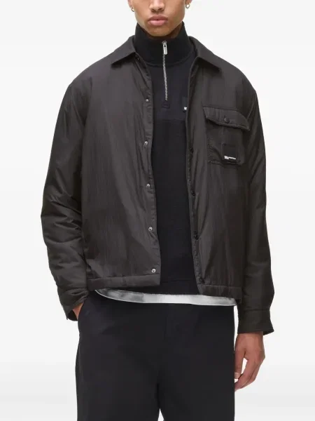 Geacă de blugi Karl Lagerfeld Jeans negru