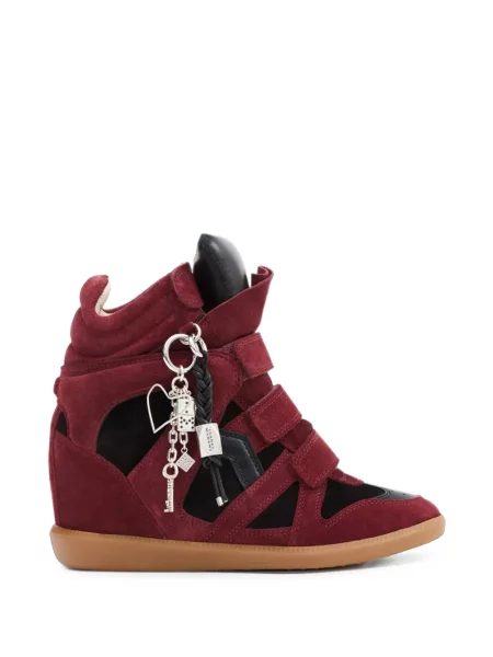 Sneakerși Isabel Marant roșu