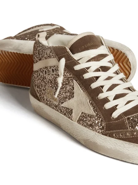 Sneakers Golden Goose Mid Star χρυσό