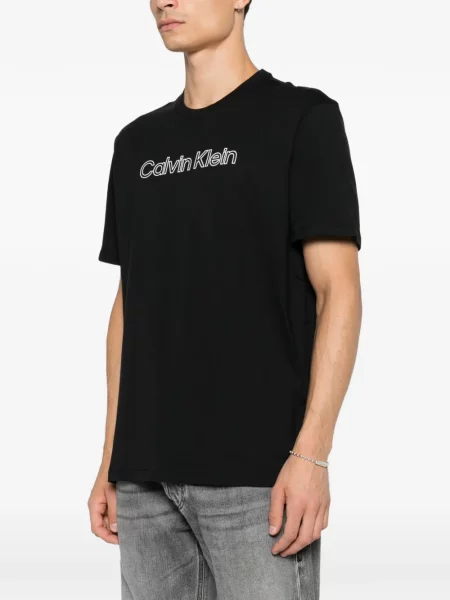 Tricou Calvin Klein cu imagine negru