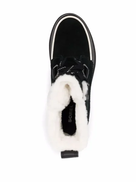 Botine Sorel din piele de căprioară negru