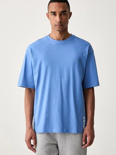 HUGO tricou pentru bărbați din TIKI T-SHIRT albastru