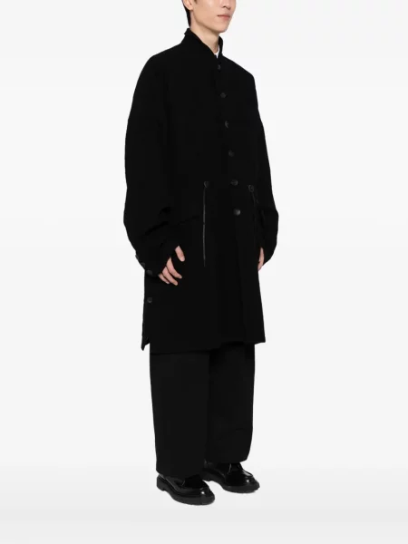 Palton The Viridi-anne cu broderie negru