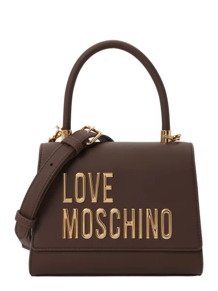 Geantă Love Moschino maro