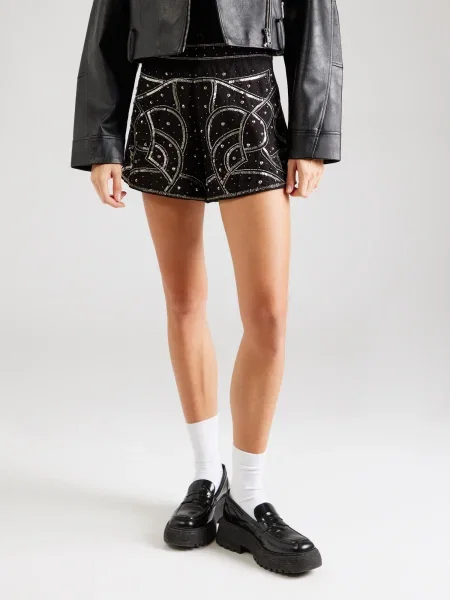ABOUT YOU Pantaloni Virginia' negru