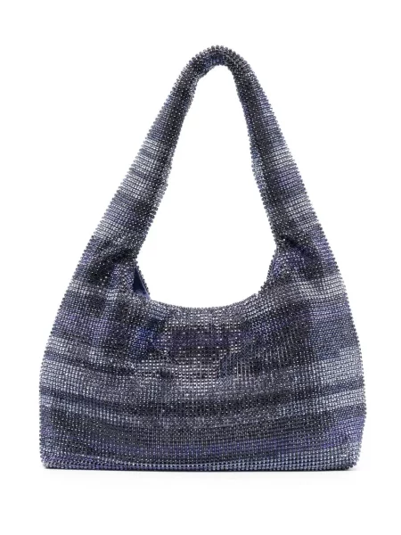 Geantă Kara de cristal violet