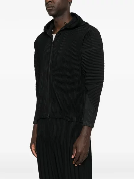Суичър с качулка Homme Plissé Issey Miyake черно