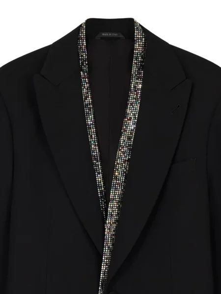 Costum Giorgio Armani cu rever negru