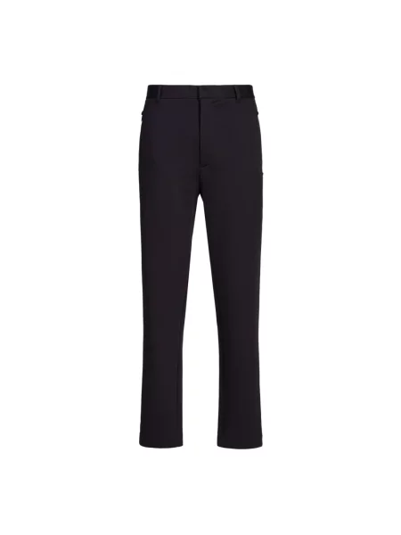 Spodnie Armani Exchange z kieszeniami na zamek niebieskie
