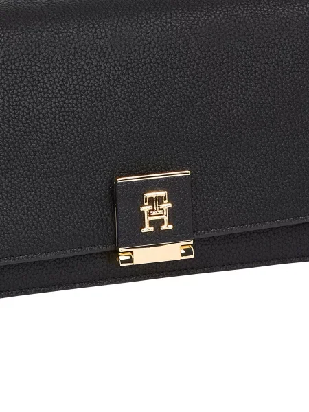 Tommy Hilfiger Geantă Th Her Med Crossover negru