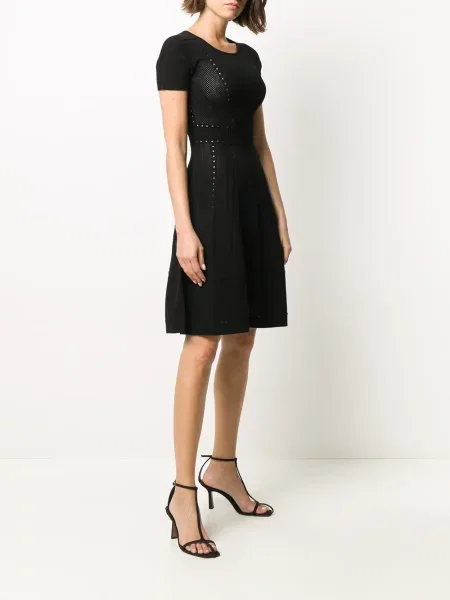Плетена къс рокля Dsquared2 черно