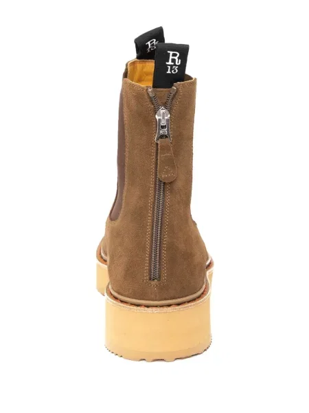Botine chelsea R13 maro