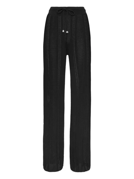Pantaloni Philipp Plein tricotate negru