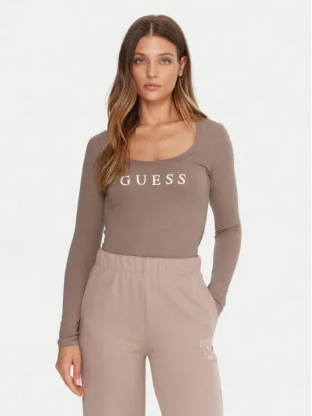 Guess Underwear Bluză NEW CARRIE | bej