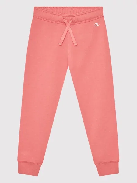 Champion Spodnie dresowe Logo Stretch różowy