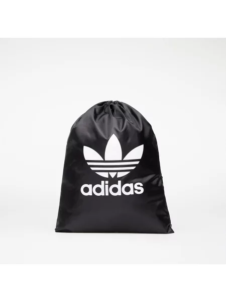 Vak so sťahovacou šnúrkou adidas Gymsack Trefoil Black čierna