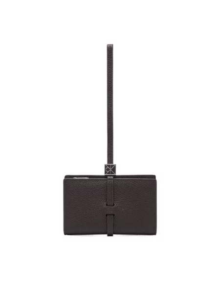 Calvin Klein Portofel Emblem Hw Pebble Wallet On Strap maro