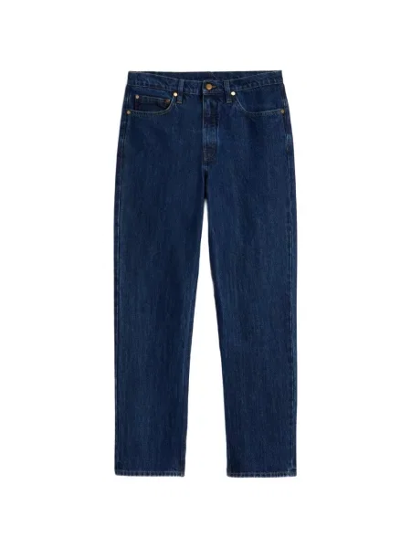 Blugi Jil Sander cu 5 buzunare albastru
